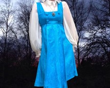 Vintage 1960s Bright Blue