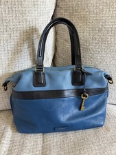 FOSSIL 1954 Julia Satchel Blue
