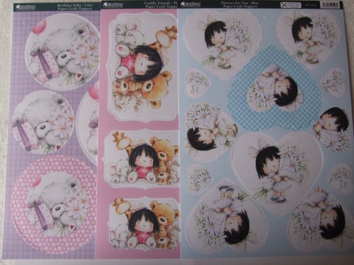 Sheets glittered paper craft - 9,