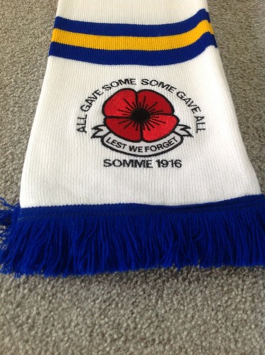 Leeds utd poppy - utd, scarf