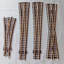 Small Mixed Lot of Four PECO OO Gauge Points, Crossing, and "Y" Turnout. V.G.C.