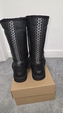 UGG Black Tall Long Boot