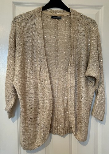 Ladies gold sequin edge - gold, to