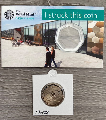 2018 sir isaac newton 50p - sir,