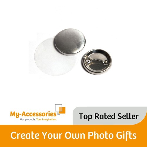 25mm round metal - 25mm, back