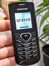 Samsung GT-E1170 (Unlocked) Black Mobile Phone Excellent Condition With Charger