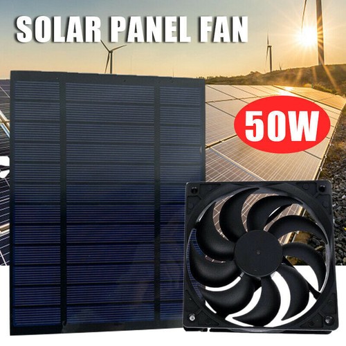 Solar panel fan kit - solar,
