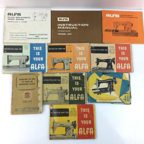 Vintage alfa sewing - vintage,