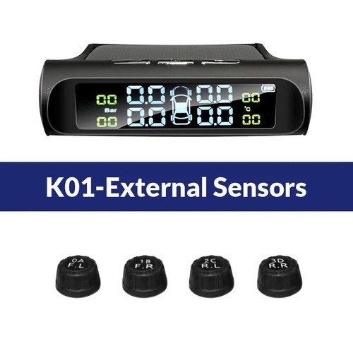 Solar tire pressure monitoring - tire,