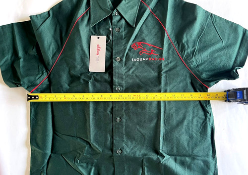 Jaguar racing shirt button - racing,