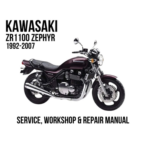 1992 2007 kawasaki zr1100 - 1992-2007,