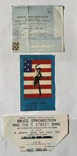 Bruce Springsteen Ticket Stubs X 3