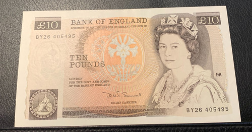 Bank england note 1984 - note,