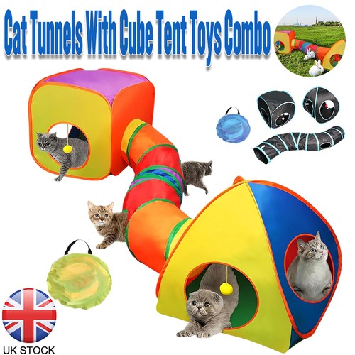 Cat tunnel tent cube - tunnel,