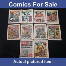 2000AD progs #70 71 72 73 74 75 76 77 78 79 - All 4 Banned progs (LOT#12718)
