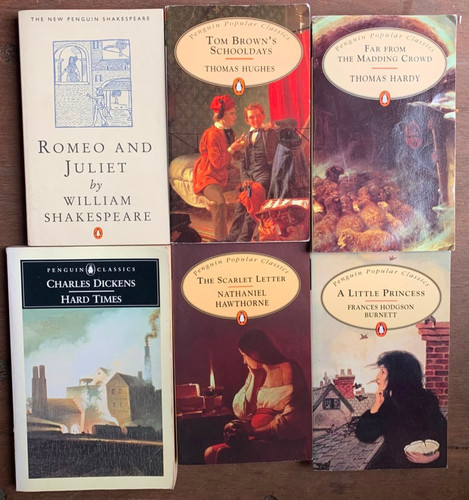 Penguin classics paperback - 6x,