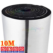 10M Self Adhesive Foil Insulation Foam Roll for Floors/Roofs/Garage/Doors Camper