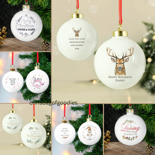 Personalised christmas tree - personalised,