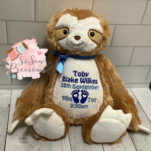 Personalised sloth - personalised,