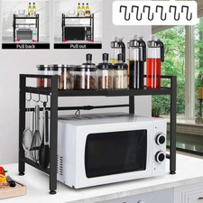 2 Tier Iron Microwave Oven