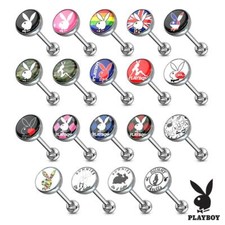 Playboy Bunny Tongue Barbell