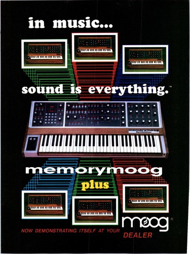 1984 moog memorymoog - 1984, •moog
