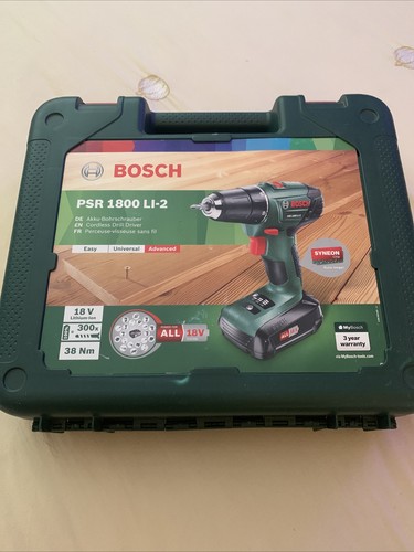 Bosch power drill - bosch, and