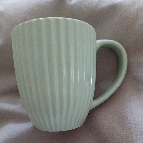 John lewis ribbed coffee - ribbed, mug