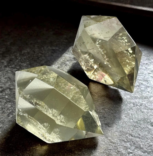 Citrine crystal double - crystal,