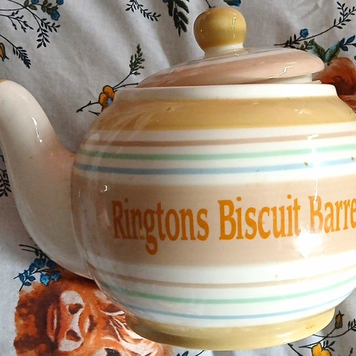 Ringtons stoneware striped - stoneware,