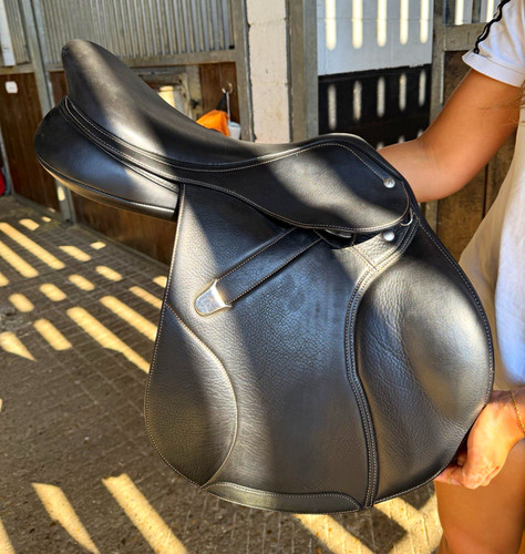 Bates 17in black leather - bates,