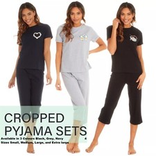 Womens Summer Capri Pyjamas