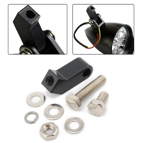 Motorcycle black bottom mount - black,