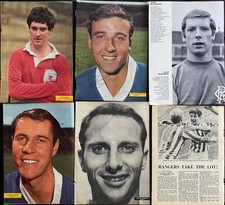 RANGERS signed 1960s Lot x6