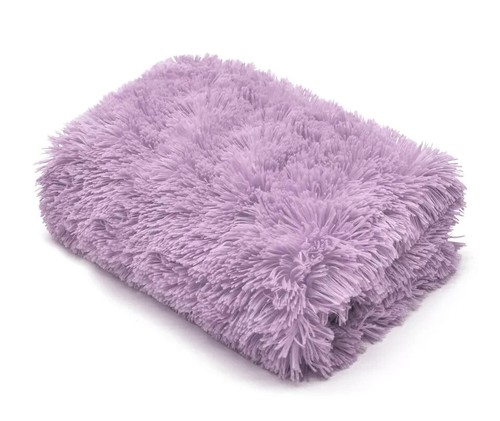 Long fur throw - throw, fleece