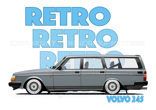 Volvo 245 wagon shirt - wagon, t-shirt