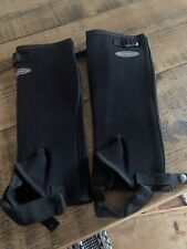 Muck Boot Black Neoprene Half Chaps Small.14"x12"Calf