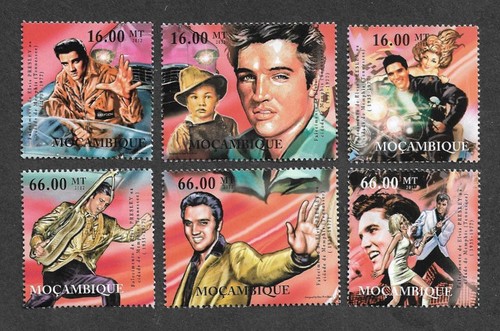 Elvis presley music stamps - presley,
