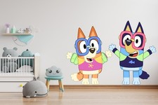Bluey & Bingo Wall Sticker