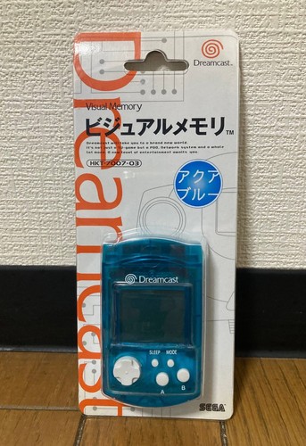 Dreamcast aqua blue vmu - , *