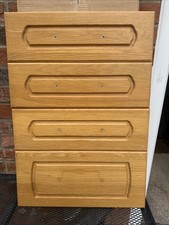 SET OF SOLID OAK KITCHEN