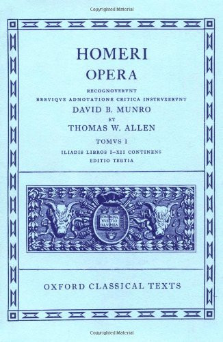 Homer vol iliad - vol., (books