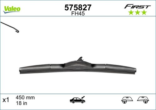 Wiper blades valeo 575827 - 575827, for