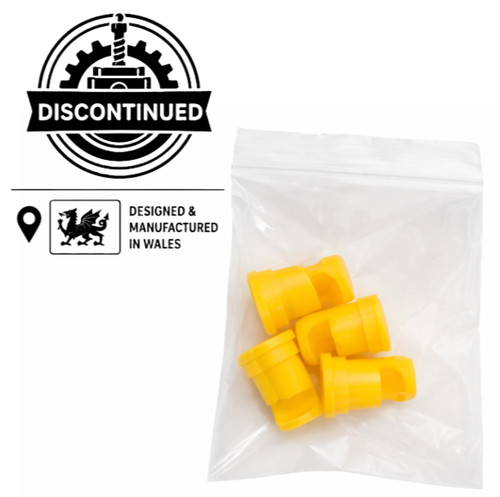 Yellow anvil spray nozzles 6 - yellow, 1.6