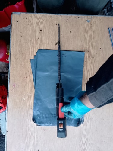 Petrol strimmer handle trigger - handle,