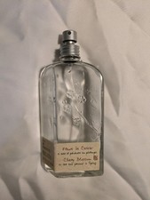 Empty Used L'Occitane Cherry Blossom Eau de Toilette Bottle 100ml Bottle Only