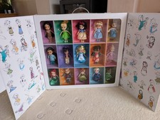 Disney Store ANIMATORS Collection Princess MINI DOLL SET 15 Figures Display-NEW!