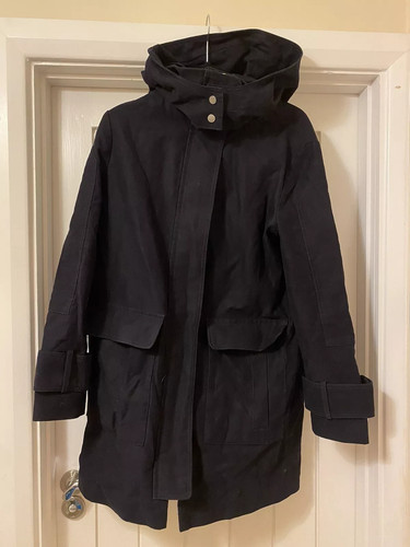 Whistles navy parka coat - , 10