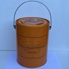 Veuve Clicchampagne paint tin