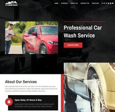 Car Wash Valeting Service Website Shop Paypal Stripe Wordpress Woocommerce